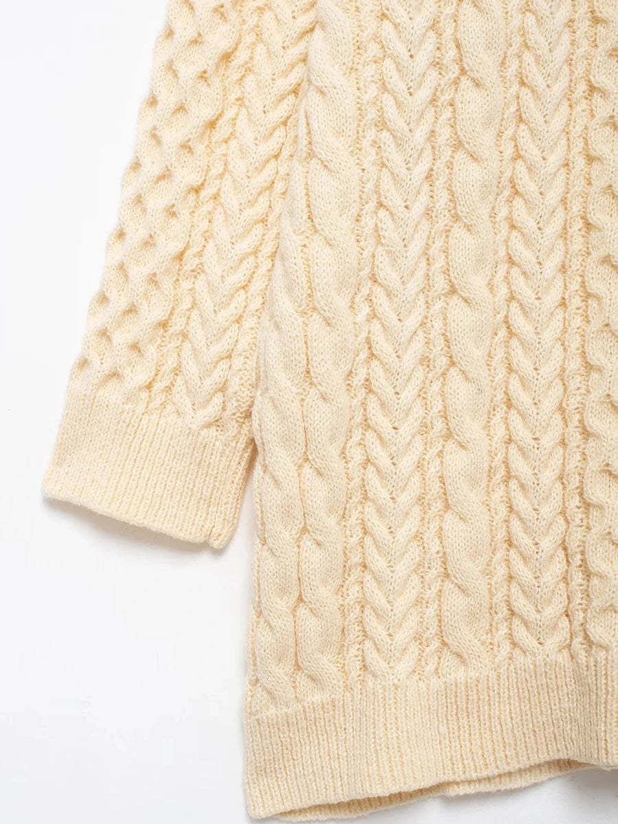 Aiertu     -  Fall Outfits 2026 Autumn Solid Color Sweater Women 2026 New Round Neck Long Sleeve Loose Jumper Female Casual Fashion Simple Knitted Pullover Tops Aiertu