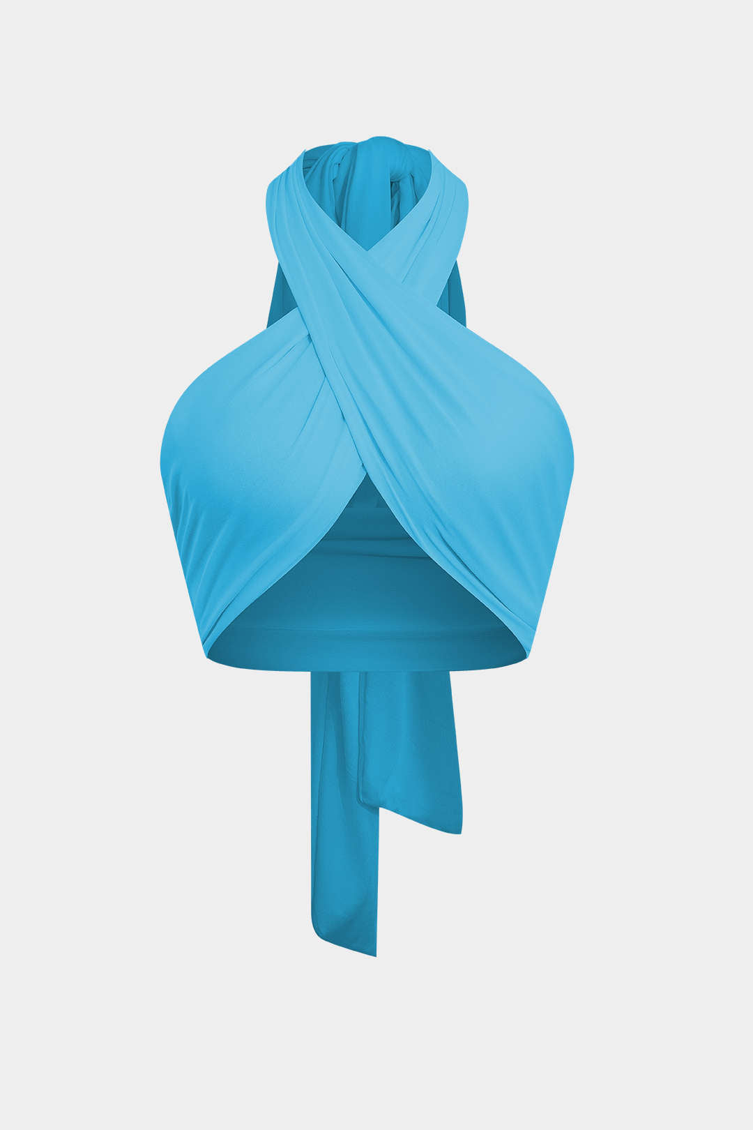 Aiertu  Tie-Back Cross Halter Tank Top Aiertu