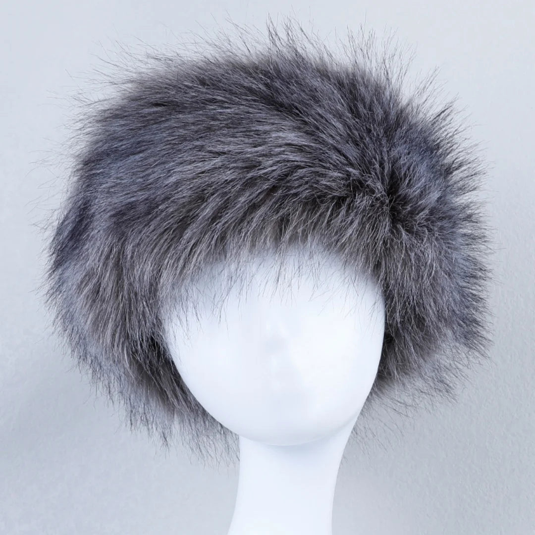 Aiertu  -  Fluffy Faux Fur Beanie Hats For Women Girl Winter Outdoor Thick Plush Keep Warm Russian Ski Hat Luxury Fashion Party Panama Caps Aiertu