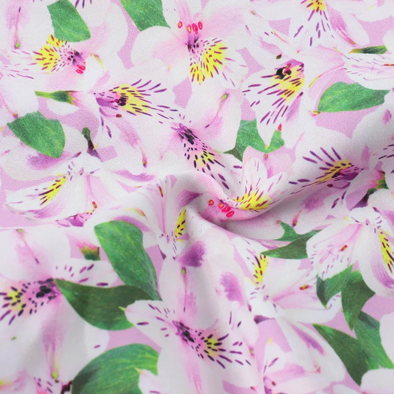 Aiertu  -  Pink Floral Printed Slip Dress Women Summer Sexy Sleeveless A-line High Waist Short Dresses Vacation Beach Sundress 2025 New Aiertu