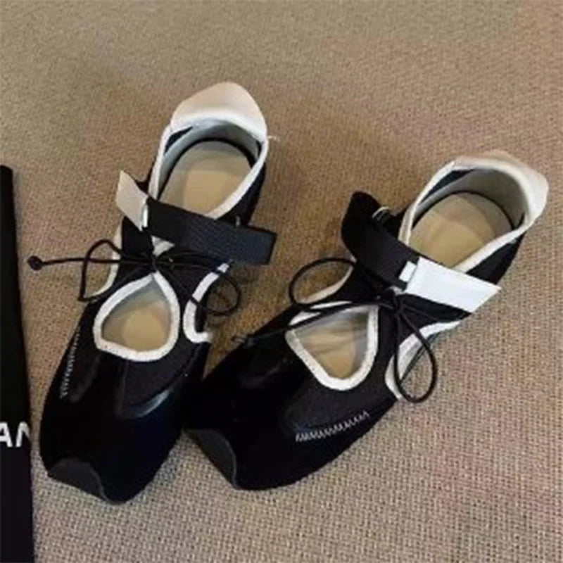 Aiertu  -  Women Sport Sneakers Square Toe Flats Sandals Summer Loafers Shoes Designer Running Walking Shoes Comfort Mujer Sandalias Aiertu