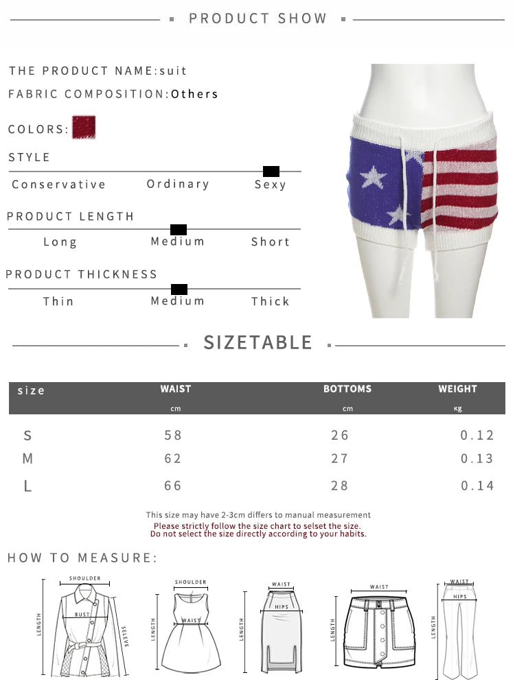 Aiertu  -  Summer Sweet 2-Piece Set Women Solid Backless Sleeveless Elegant Tops+ Pentagram Stripes Knit Shorts Matching Suits Aiertu