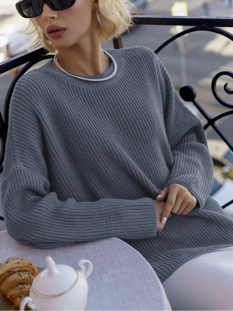 Aiertu  -  Autumn and Winter Sweater Women Loose Oversized Sweater Aiertu