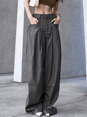 Aiertu  -Vintage Y2K Straight-Leg Pants aiertu