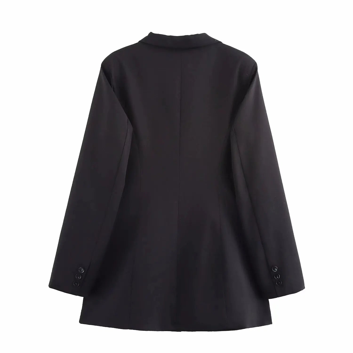 Aiertu  -  European and American style spring new style lapel temperament versatile medium and long suit jacket Aiertu