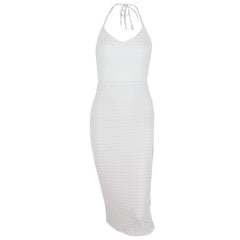 Aiertu - Mid Length Slit Dress Aiertu