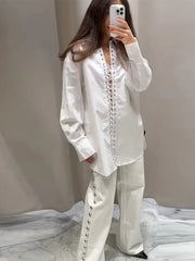 Aiertu  -  Summer Loose Bandage Dresses 2025 Woman Casual Lapel Collar Short Sleeve Female Mini Dress 2025 Solid High Street Lady Vestidos Aiertu