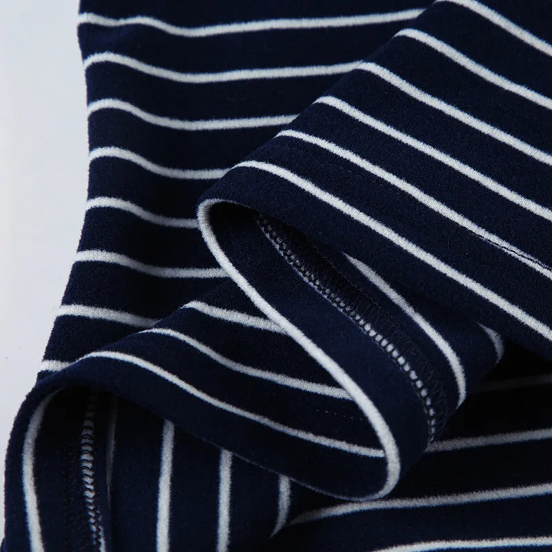 Aiertu  -  Striped T Shirts Woman Japanese 2000s Style Y2k Hooded Short Sleeve Summer Tops Shoujo Girl Aesthetic P67-BD18 Aiertu