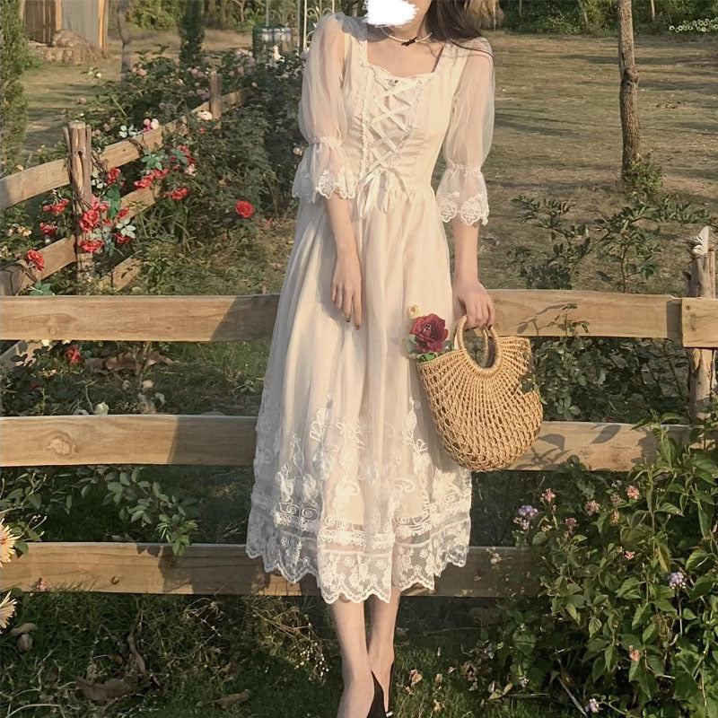 Aiertu - First Love Cottage Dress Aiertu