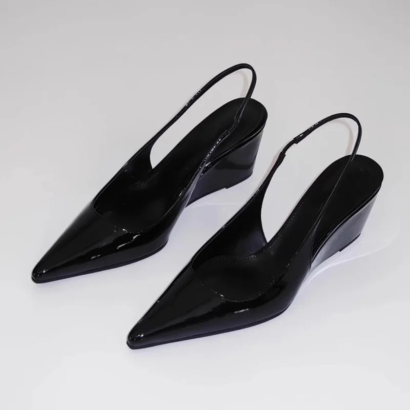 Aiertu    -  Women's Sandals Sexy Pointed Toe High Heels Shoes New Slippers Summer Designer Brand Party Dress Shoes Mujer Slides Aiertu