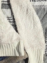 Aiertu  -  Hooded Furry Women Y2k Aesthetic Sweaters Autumn Slim Vintage Drawstring Pullovers Harajuku Knitted Fairy Pocket Jumpers Trendy Aiertu
