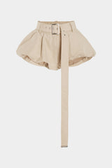 Aiertu  -  Solid Belted Shorts Aiertu
