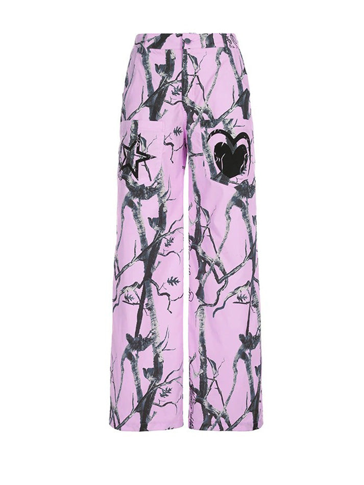Aiertu  -Vintage Dopamine Graffiti Casual Pants aiertu