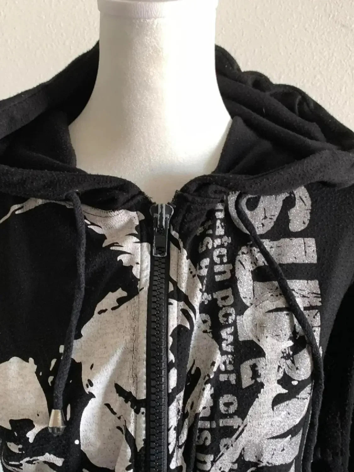 Aiertu  -  Y2K Harajuku Oversized Pattern Print Fashion Design Gothic Sports Hoodie Casual Loose Thick Jacket Harajuku Jacket Aiertu