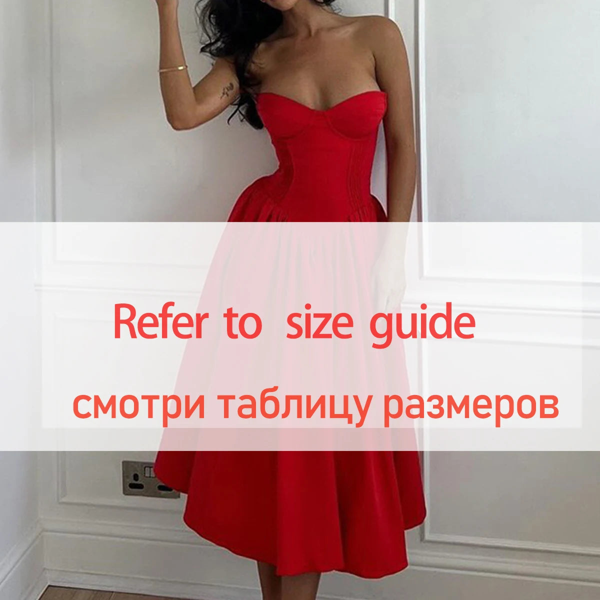 Aiertu  -  2026 Summer One-piece Dress Strapless Bodycon Dress Red Sexy Party Dresses Fashion Women's Clothing Aiertu