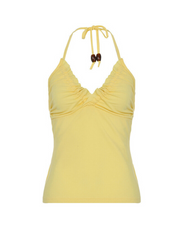 Aiertu  -Viana Ruched Halter Top aiertu