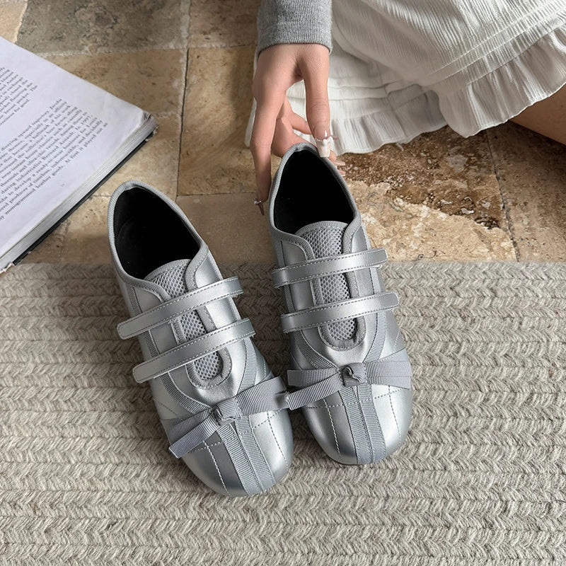 Aiertu  -  Summer Sneakers Bow Women Mary Jane Sports Shoes New Running Flats Casual Sandals 2026 Fashion Walking Comfort Women's Shoes Aiertu