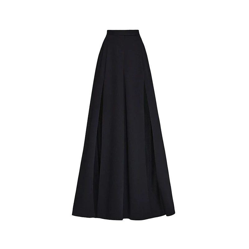 Aiertu  -  Chic Pants Set Women Swing Collar Sleeveless Crop Top High Waist Split Long Pant Female Sets 2025 Spring Casual Street Lady Suit Aiertu