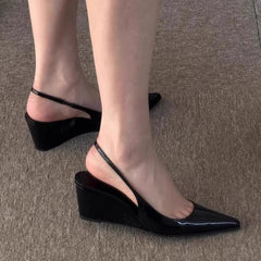 Aiertu    -  Women's Sandals Sexy Pointed Toe High Heels Shoes New Slippers Summer Designer Brand Party Dress Shoes Mujer Slides Aiertu