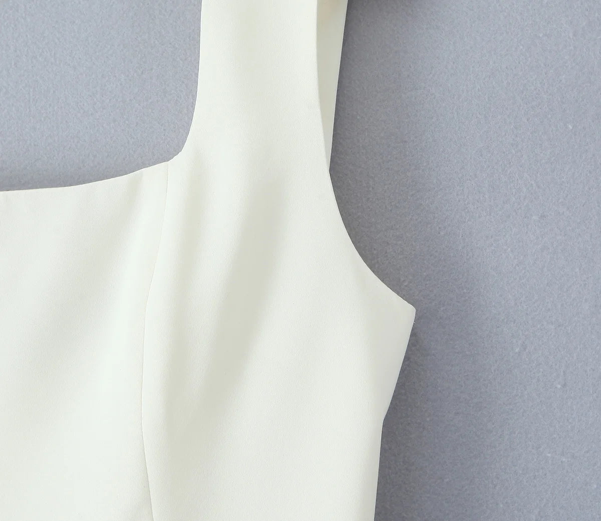 Aiertu  -  High Street Women Elegant White Party Mini Dress Sexy Backless Sleeveless Bridesmaids Robe Summer Aiertu