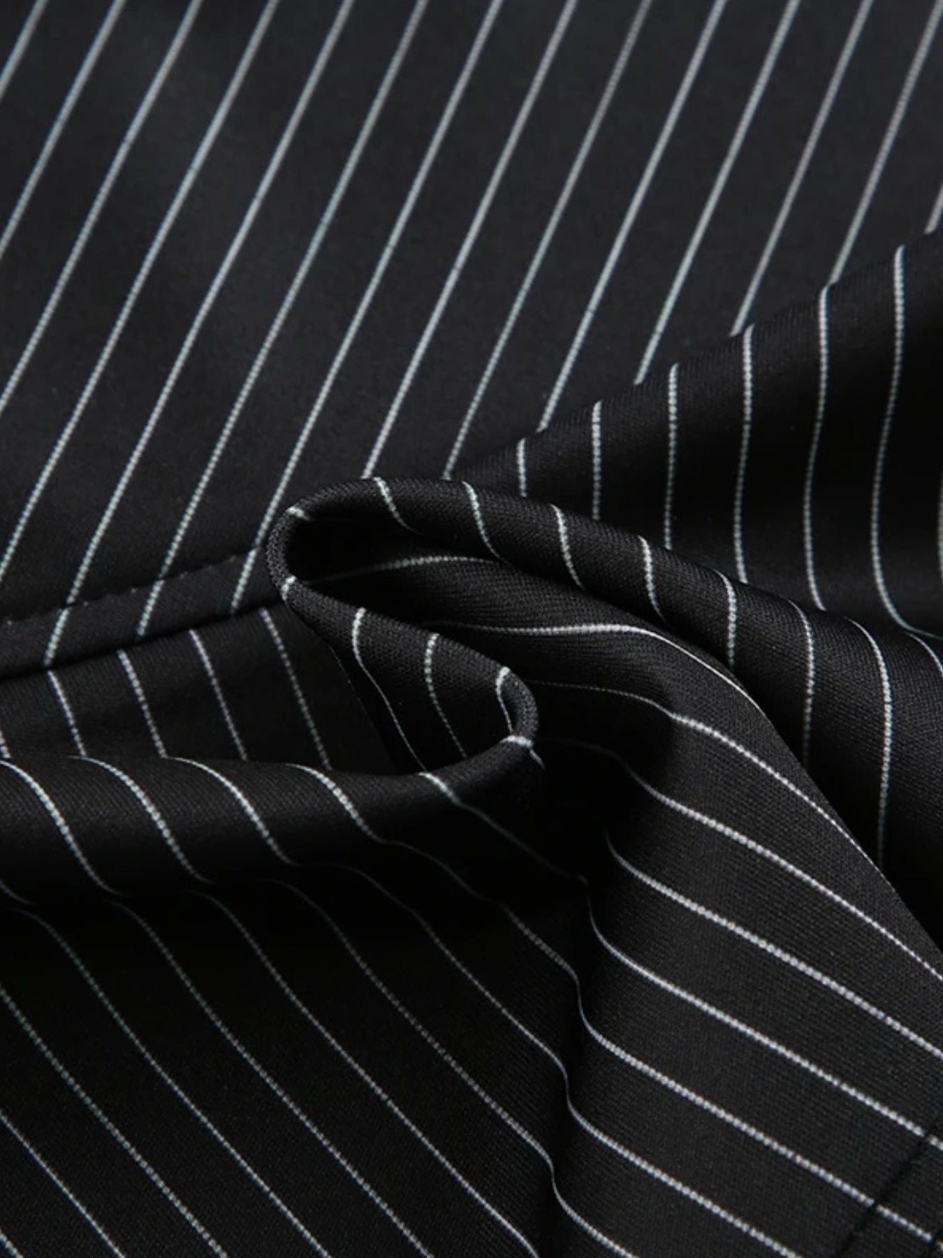 Aiertu  Striped Office Mini Skirt Aiertu