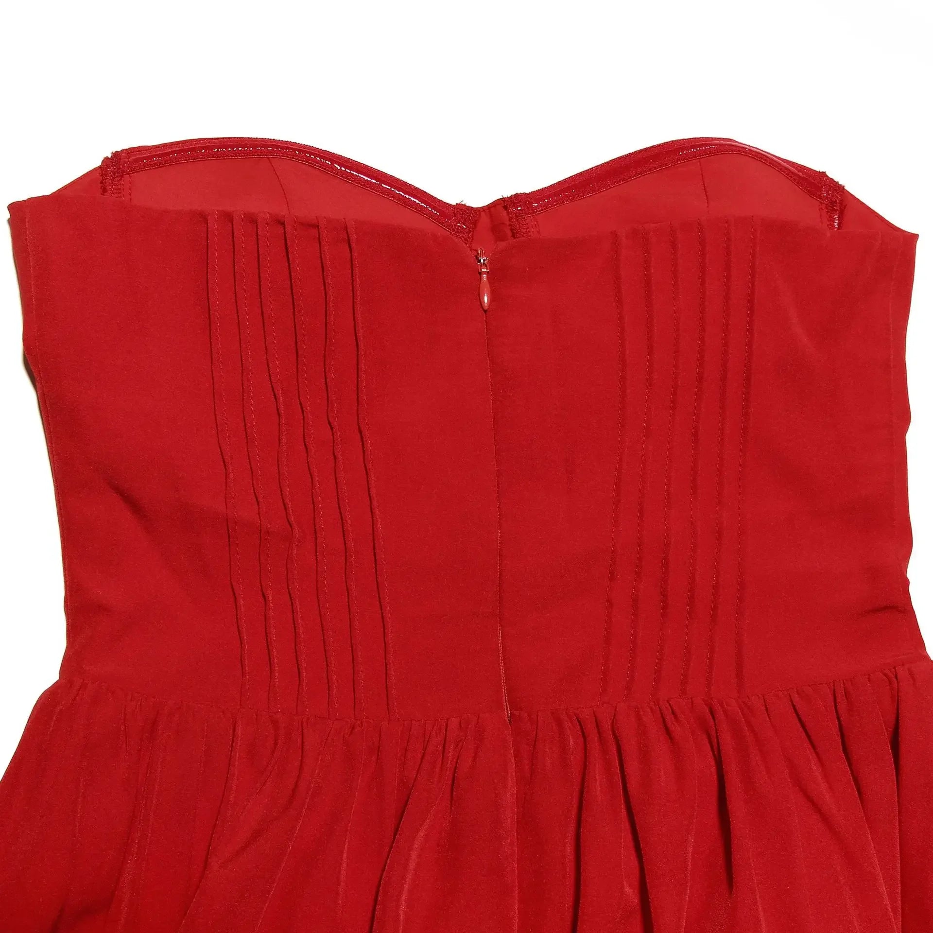 Aiertu  -  2026 Summer One-piece Dress Strapless Bodycon Dress Red Sexy Party Dresses Fashion Women's Clothing Aiertu