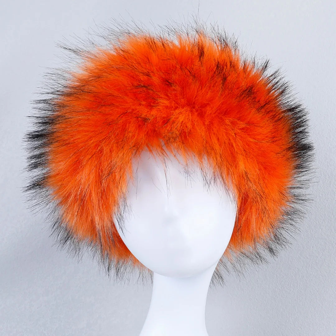 Aiertu  -  Fluffy Faux Fur Beanie Hats For Women Girl Winter Outdoor Thick Plush Keep Warm Russian Ski Hat Luxury Fashion Party Panama Caps Aiertu
