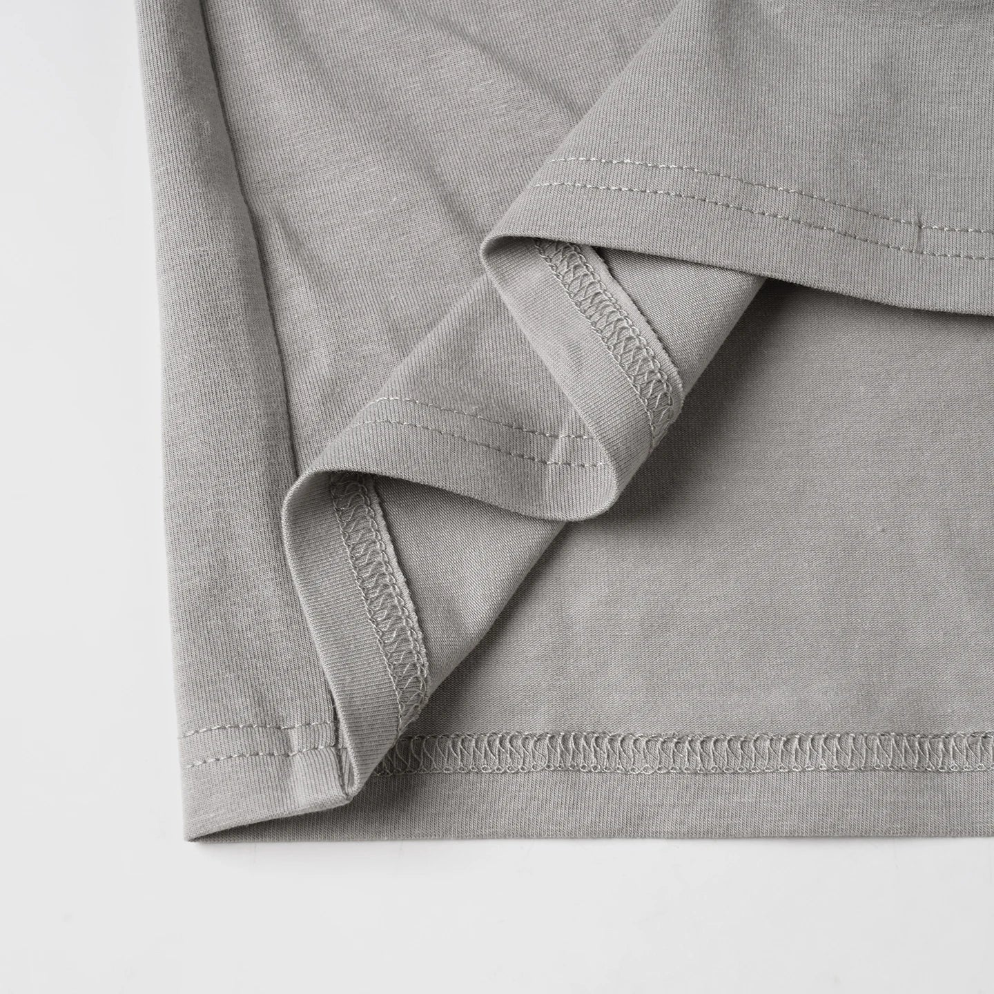 Aiertu  -  Solid Grey Loose Drawstring T-shirt Asymmetrical Off-shoulder Short Sleeve T Shirts Women Casual Summer Tees y2k Vintage Aiertu
