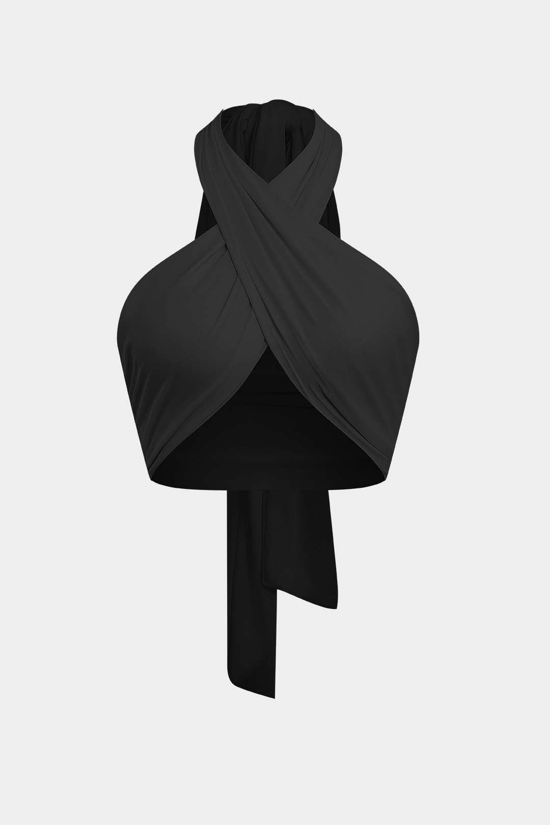 Aiertu  Tie-Back Cross Halter Tank Top Aiertu