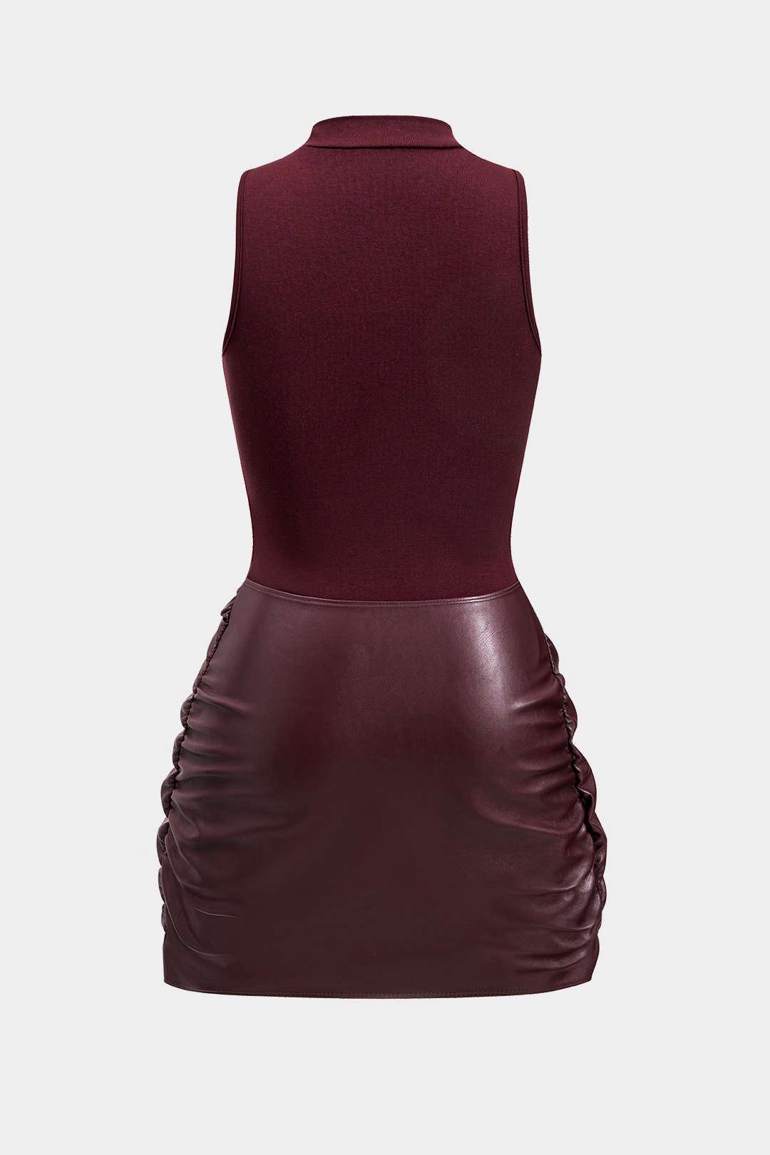 Aiertu  Tie Front Sleeveless Mini Dress Aiertu