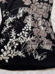 Aiertu  -  Y2k Aesthetic Vintage Flower Printing T-shirt 2025 Summer Backless Bandage Streetwear Tops Harajuku Sexy grunge Fairy Tshirts Aiertu
