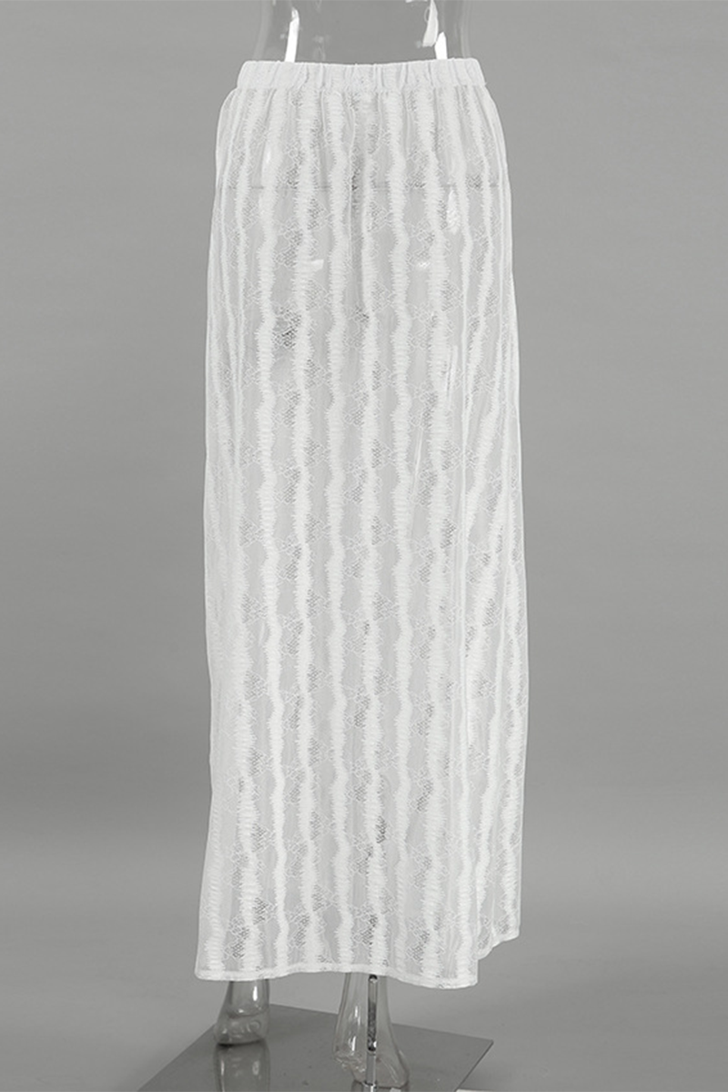 Aiertu  -Sexy Hollow Out See-Through Loose High Waist Type A Bottoms aiertu