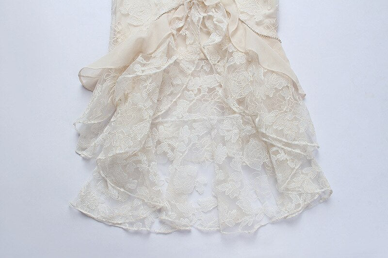 Aiertu  Baroque Pearl Royalcore Statement Dress Aiertu