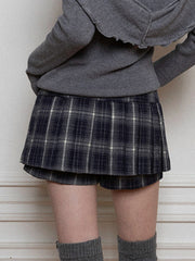 Aiertu - summer inspo England Style Plaid A-Line Skirt Preppy Style Simple All-Match Basic Women Mini Skirt Trendy Fashion Clothes Aiertu