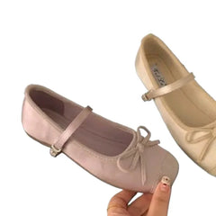 Aiertu  -  Women Flat Shoes Fashion Round Toe Shallow Slip On Ladies Soft Ladies Mary Jane Ballerinas Flat Heel Casual Ballet Sho Aiertu
