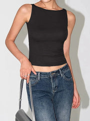 Aiertu  Alannah Boat Neck Top Aiertu