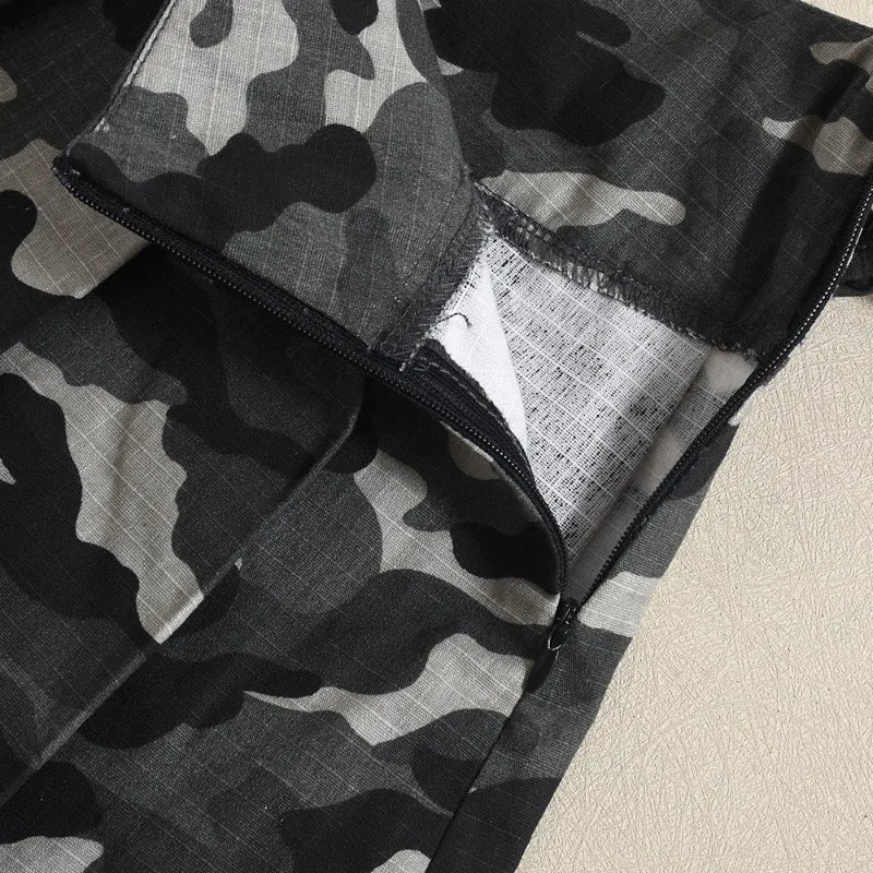 Aiertu  -  Trendy Camouflage Pleated Skirts Low Waist Mini Skirt Y2k Streetwear Summer Clothes Woman P82-CI17 Aiertu