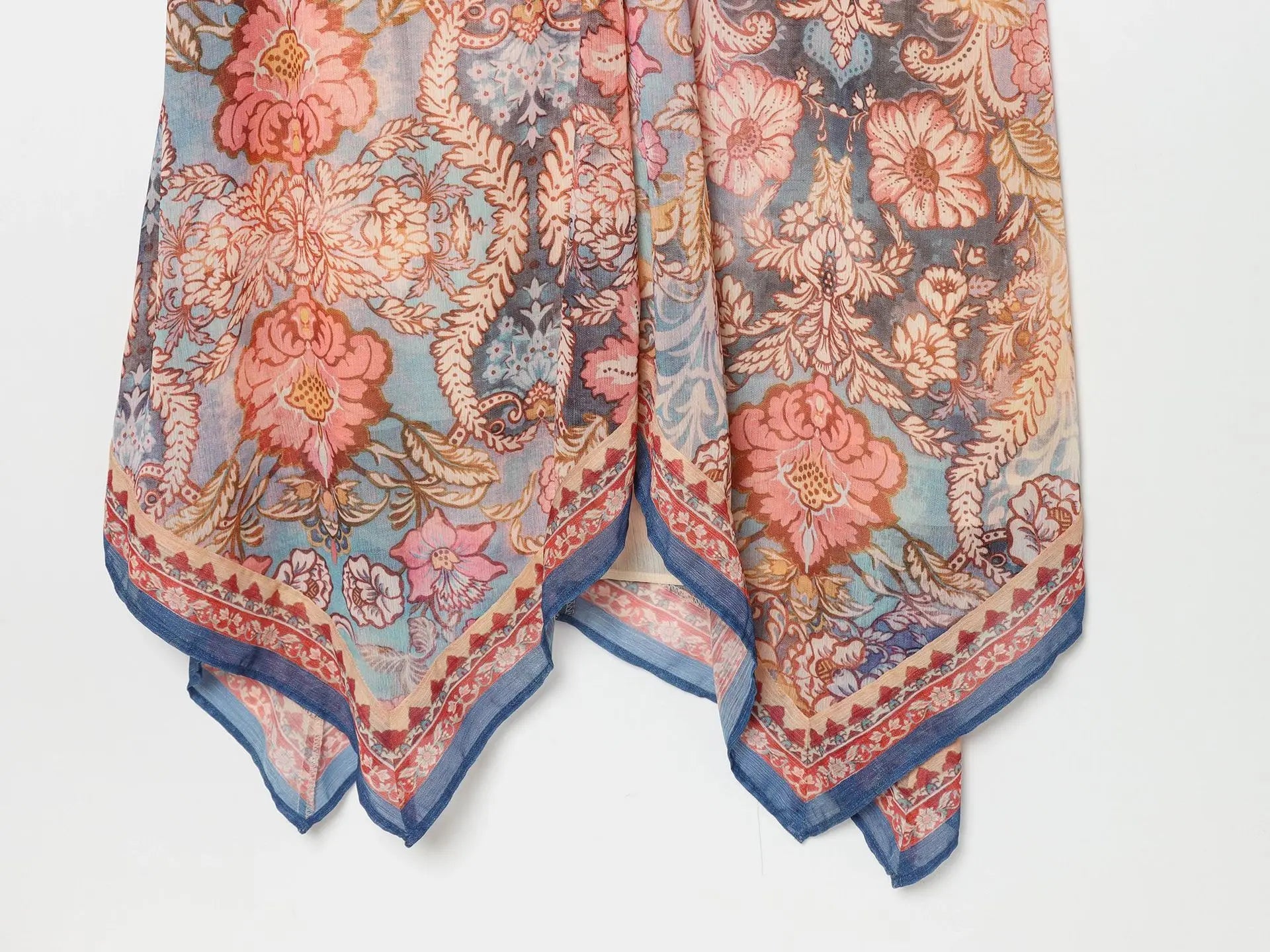 AIERTU  -  Elegant Paisley Print Halter Dress Women Sexy Backless Irregular Hem Chiffon Scarf Dress Female Summer Party Club Midi Vestido Aiertu