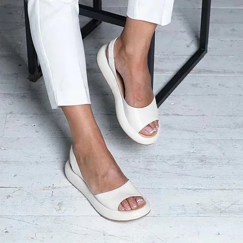 Aiertu Ladies Sandals 2024 Summer comfort Sandals Fashion closed Toe Fish Mouth plus Size platform Sexy Women Sandals Aiertu