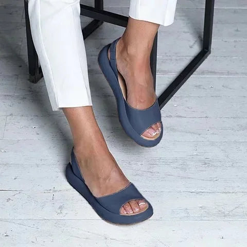 Aiertu Ladies Sandals 2024 Summer comfort Sandals Fashion closed Toe Fish Mouth plus Size platform Sexy Women Sandals Aiertu