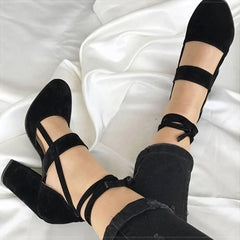 Aiertu Women Pumps Plus Size 35-43 Women Heels Chaussures Femme Gladiator Summer High Heels For Party Wedding Shoes Women Thick Heels Aiertu