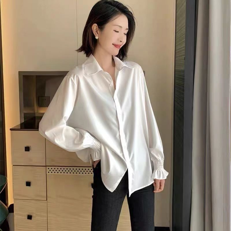 Aiertu black sweater dress outfit Knitted Cardigan Women's Spring and Autumn Simple Lazy Style Loose Mid-Length over-the-Knee Sweater Coat Top aiertu