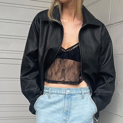 Aiertu y2k outfits Sexy Polyester Lace Sling V-neck Short Pullover Vest Summer Fashion Women aiertu