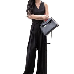 Aiertu Black Chanel Style Suit Vest Women's Summer Thin High-End Fashionable Vest Sleeveless Top aiertu