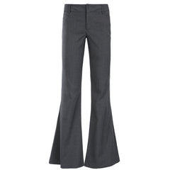 Aiertu joker costume female outfit American Retro Simple Elegant Pleated Low Waist Casual Pants Women's Slim-Fit Fashionable Woven Hip-Wrapped Trousers aiertu