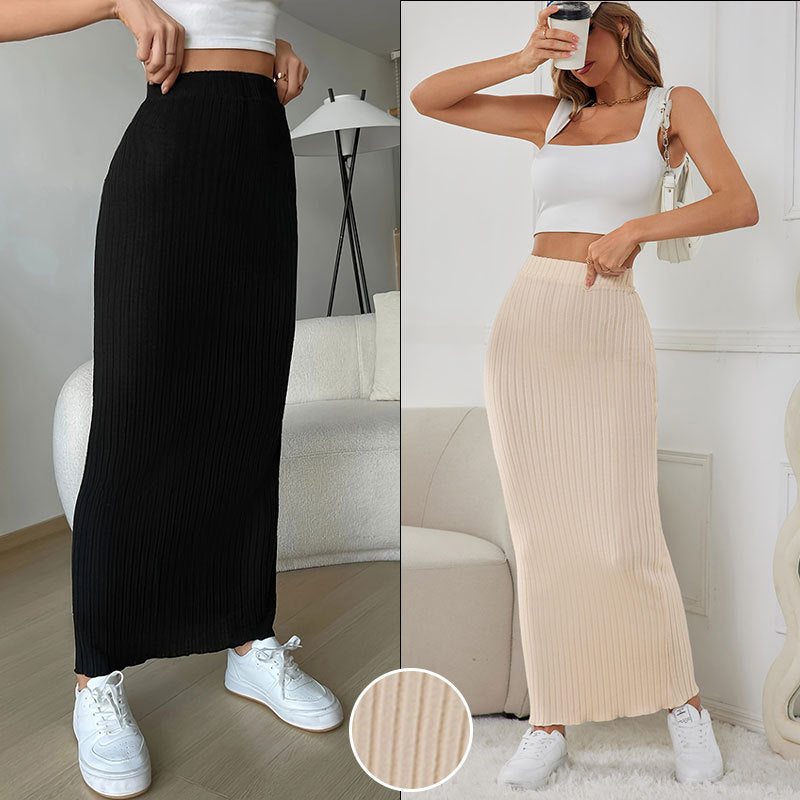 Aiertu fashion outfits Skirt Women's Hip High-Grade Elastic Waist Spring and Autumn French Style Women's Clothing aiertu