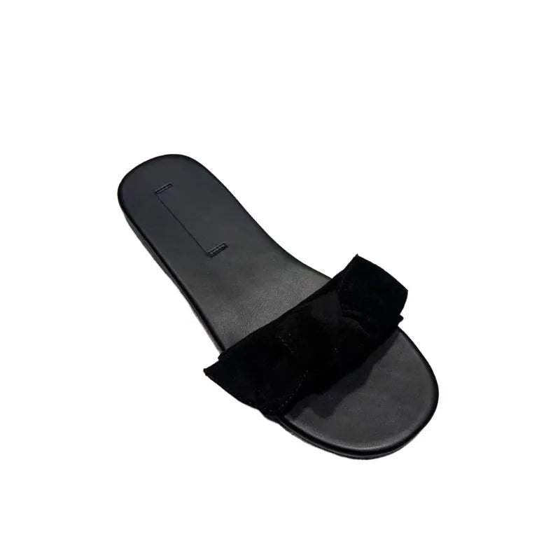 AIERTU  -  Summer New Women Shoes Exquisite French Style Flat Slippers for Woman Fashion Vacation Casual Shoes Designer Shoes Zapatos Mujer Aiertu