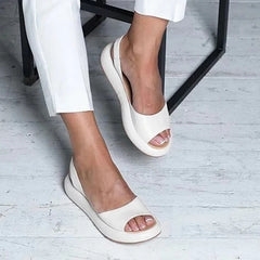Aiertu Ladies Sandals 2024 Summer comfort Sandals Fashion closed Toe Fish Mouth plus Size platform Sexy Women Sandals Aiertu
