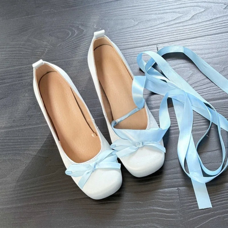 AIERTU  -  Womens Mary Jane Shoes Sweet Style Round Head High Heels for Woman Exquisite Lolita Casual Shoes Designer Shoes Zapatos De Mujer Aiertu