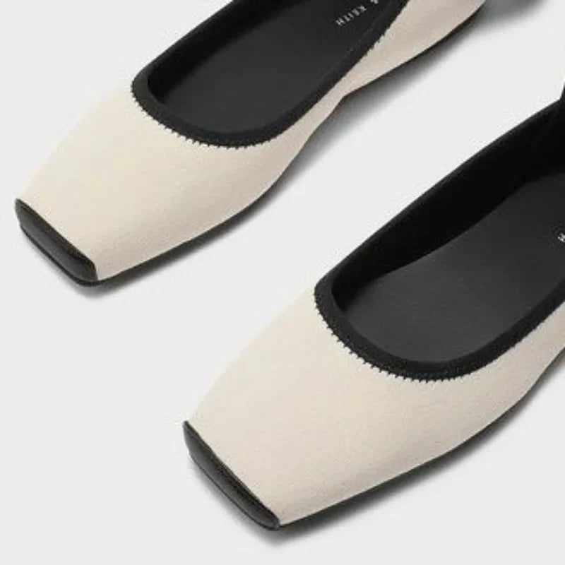Aiertu Women's Ballet Flats Shoes Woman Spring Summer Casual Sneakers Sandals Fashion Sabot Barefoot Ballerina Comfortable Elegant Aiertu